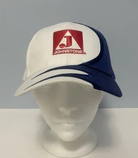 Johnstone Adjustable Baseball Hat Blue & White HVACR Pro Cap