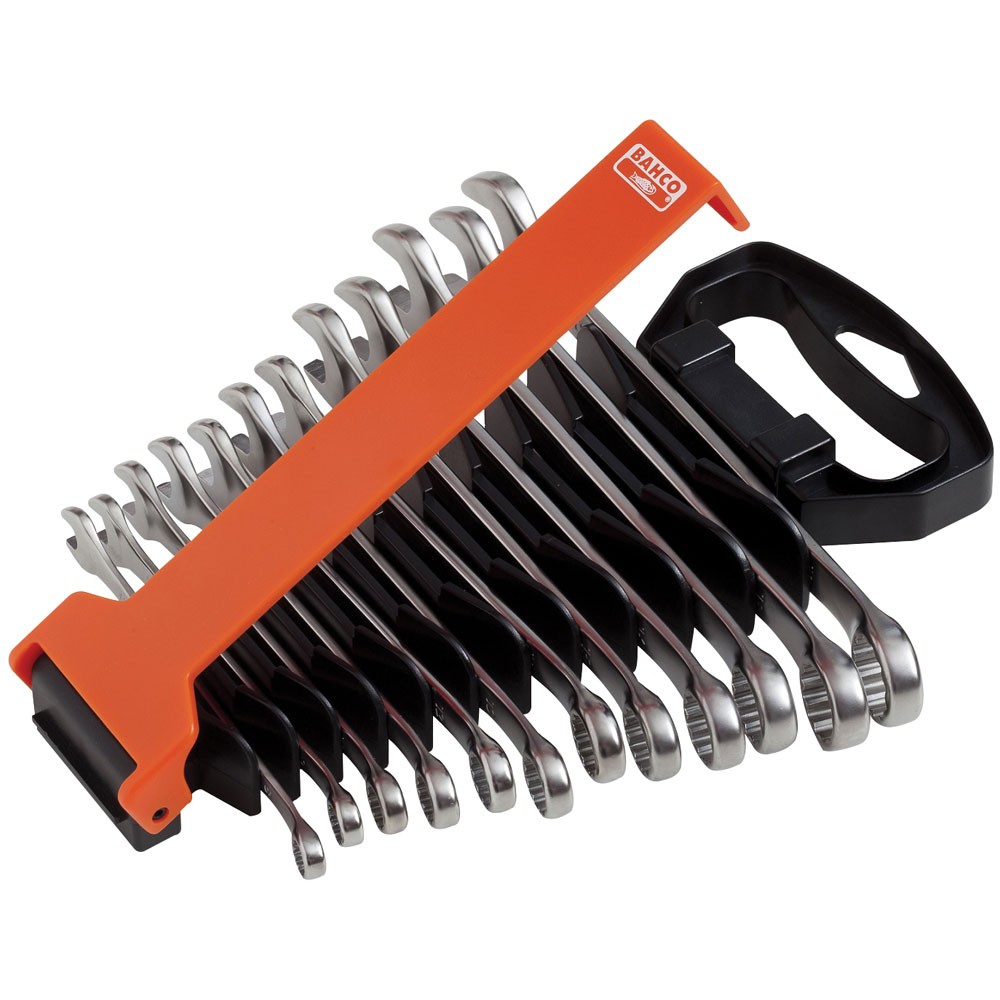 Bahco Chrome Polished Combination Spanner Set, 12 Piece BAH111MSET12 - Image 3