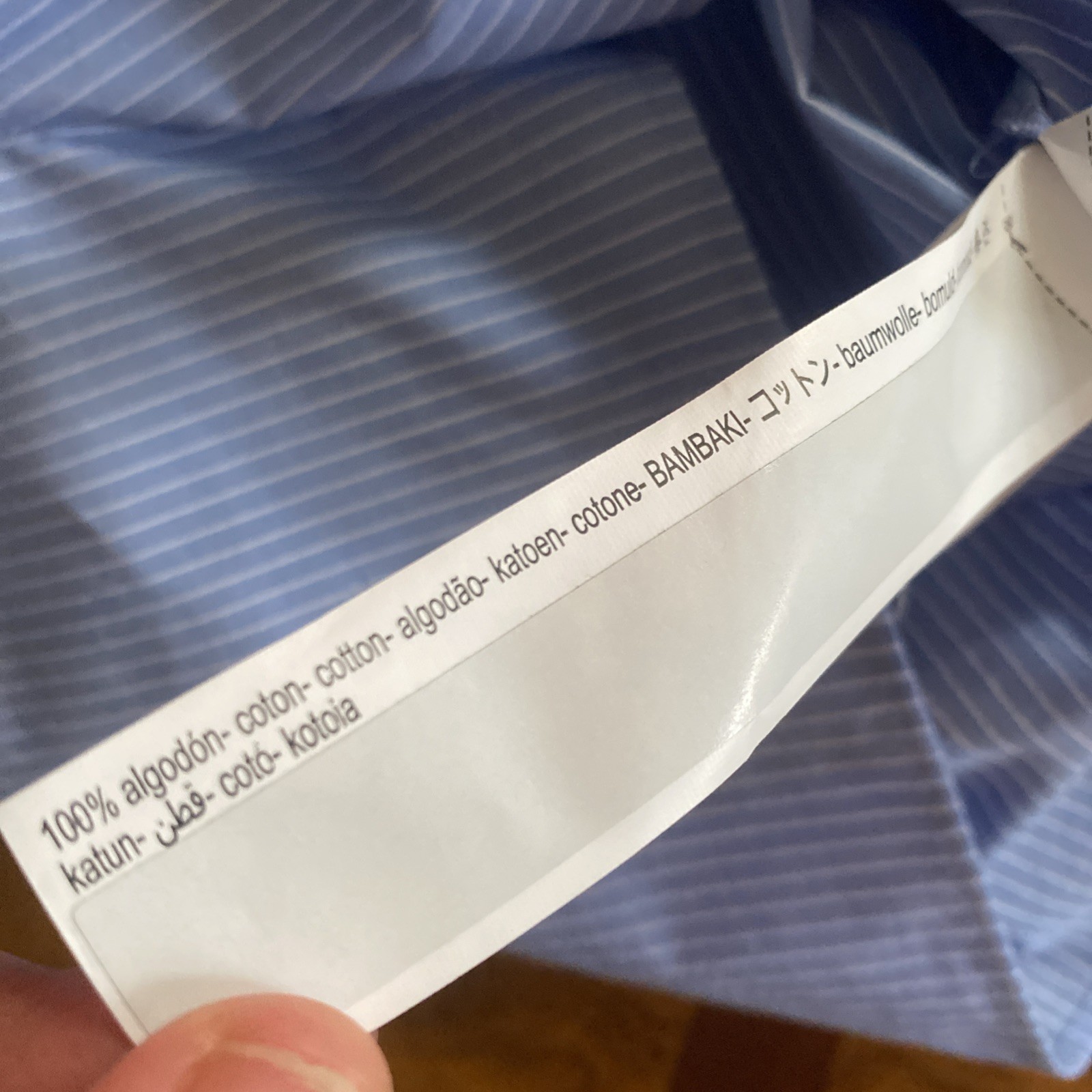 ZARA Crop Poplin Popover Shirt Button-Up Pleated Fitted Waist Pinstripe Size XS thumbnail 16