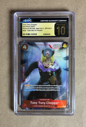 Tony Tony.Chopper (Alternate Art) graded CGC 10 for sale on eBay