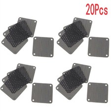 20pcs 40mm PVC Fan Dust Filter PC Dustproof Case Cuttable Computer Mesh Cover
