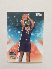 Vin Baker 2000 Topps Team USA #3 Basketball