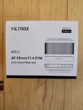 Viltrox AF 33mm F1.4 STM auto-focus prime lens APS-C miroless cameras Fujifilm X