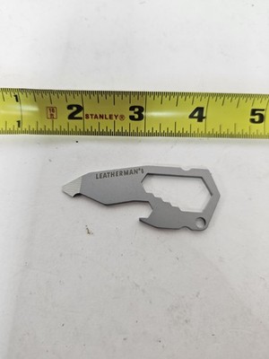 Leatherman 832121 By The Number Pocket Travel Tool #6 Multi Stainless Keychain