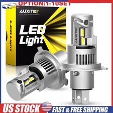 AUXITO 9003 H4 LED Headlight Bulbs High-Low Beam 50W 6000K White 20000LM 2-20X