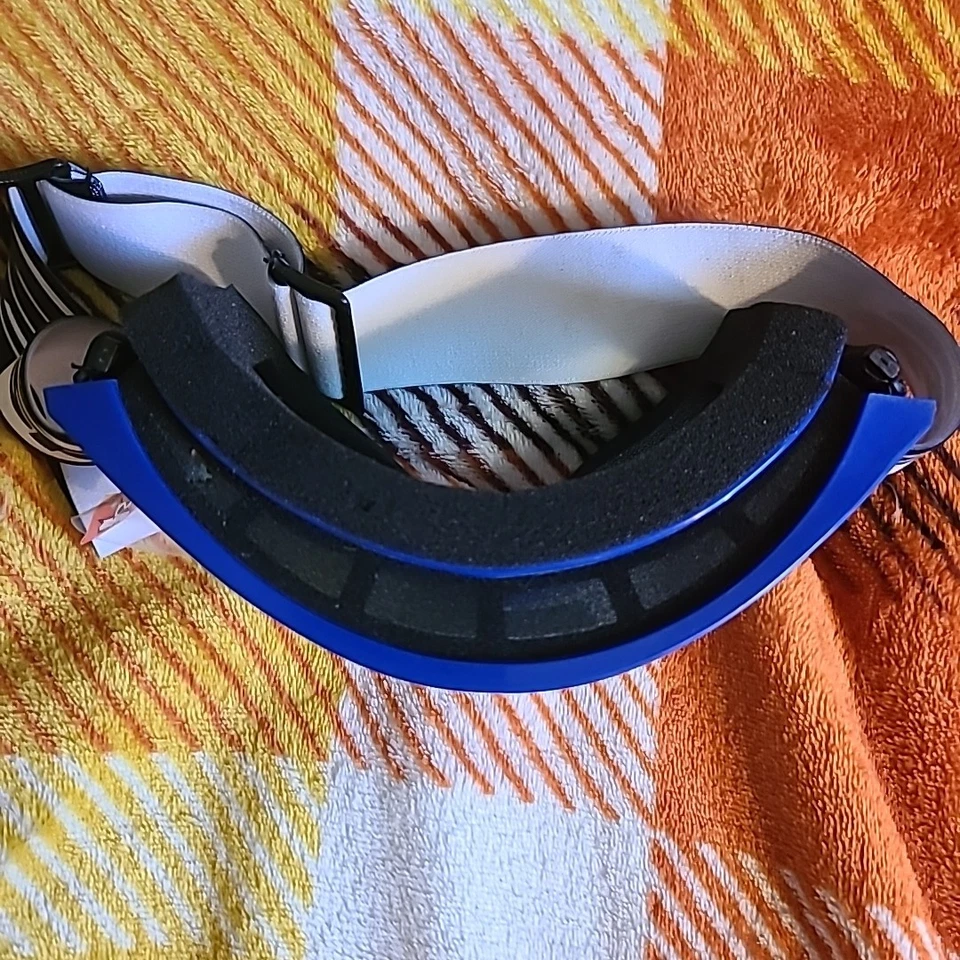 Gafas de motocross MSR azules Foto 2 de 4