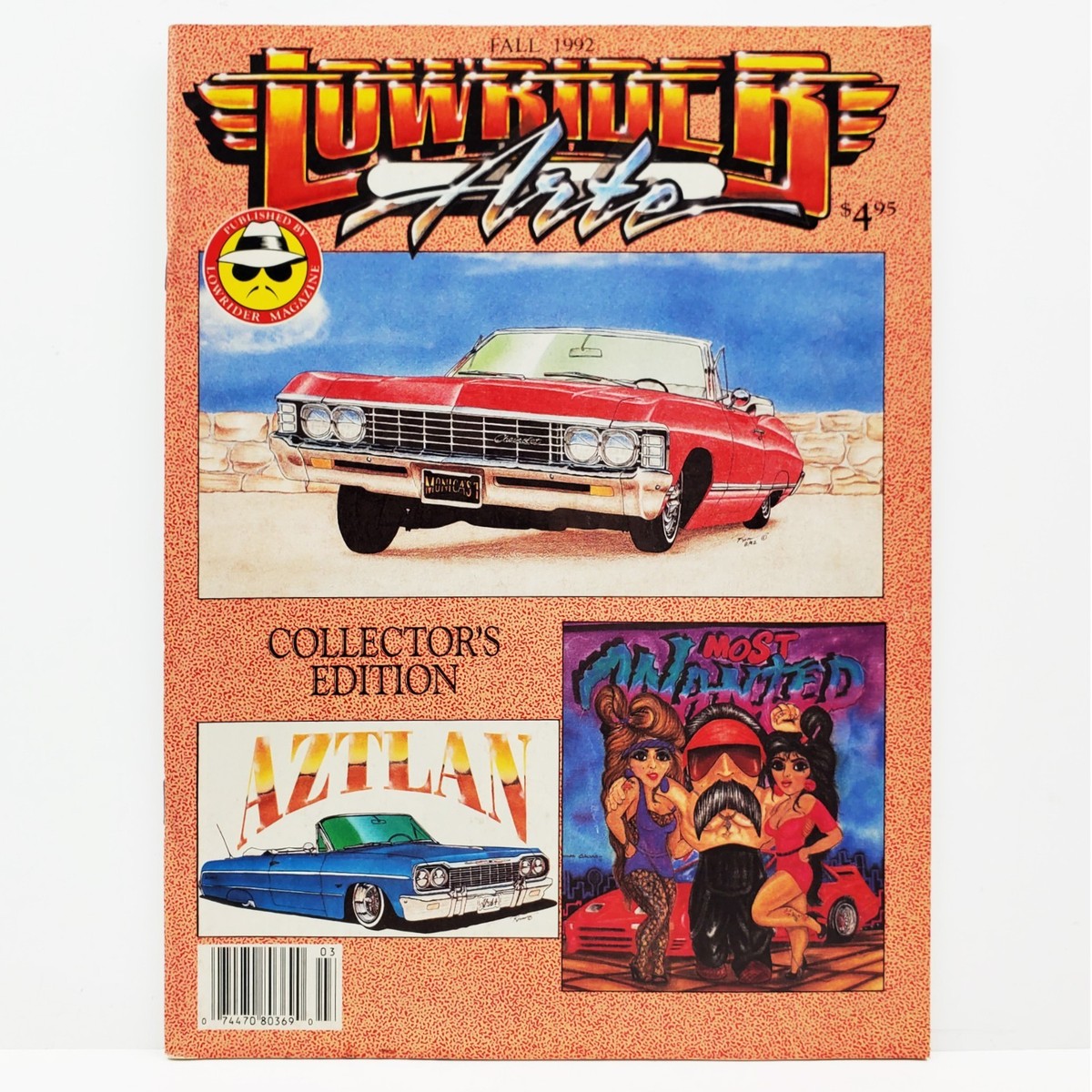 Lowrider Arte Magazine Fall 1992 Vintage Collector's Edition