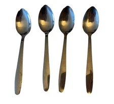 Imperial Stainless Citrus Grapefruit Spoon Serrated Teaspoon China 6" Set Of 4