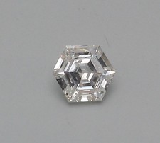 0.21 Ct. Hexagon Shape Loose Diamond, Precious Gemstone for Fine Jewelry Making