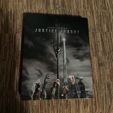 Zack Snyder Justice League Steelbook 4K Bluray Import Limited Edition