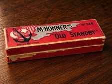 NOS Vintage M. Hohner Old Standby No. 34B Marine Band Harmonica Germany MCM