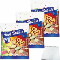 Ahoj Brause Cola Mix Kaubonbon Ein Buntes NaschvergnüGen 3X150G Packung Usy