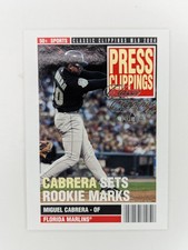 2004 Fleer Classic Clippings #15 PC Miguel Cabrera Press Clippings