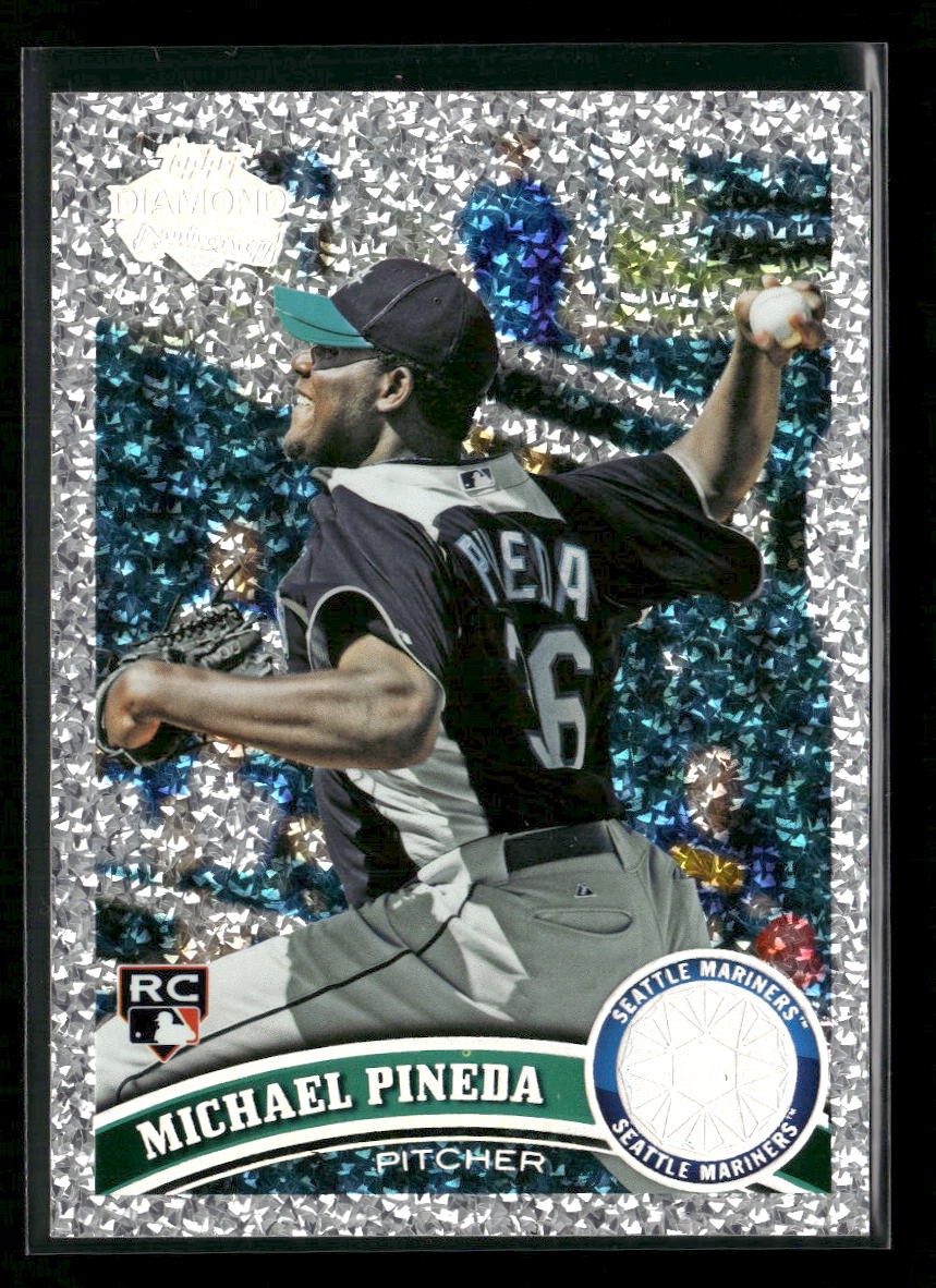Michael Pineda 2011 Topps Cognac Diamond Anniversary #595 RC Seattle Mariners