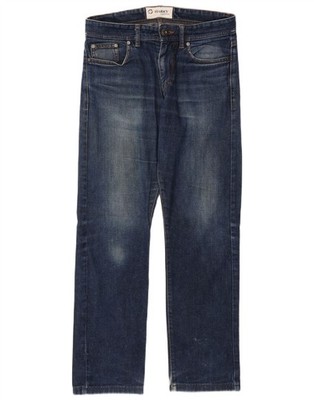 MURPHY & NYE Herren Sailmakers Custom Fit Straight Jeans W30 L30 Blau Baumwolle AF06