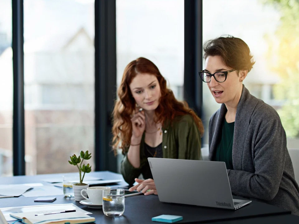 Lenovo ThinkBook 14s,FHD, i5-8265U, 16GB RAM, 128GB SSD,Radeon 540X, Win10 Pro - Image 3 of 4