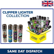 GENUINE CLIPPER LIGHTER COLLECTOR BOX, MIXED LIGHTERS MULTI LISTINGS UK SELLER