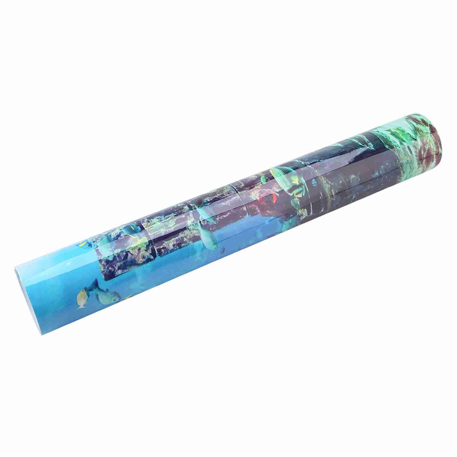 ༝Coral Aquarium Background Underwater Poster Fish Tank Wall Decorations Sticker