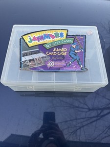 Jammers Jumbo Card Case Plano Model #5325 USA 2000 Sports Card Capacity Box