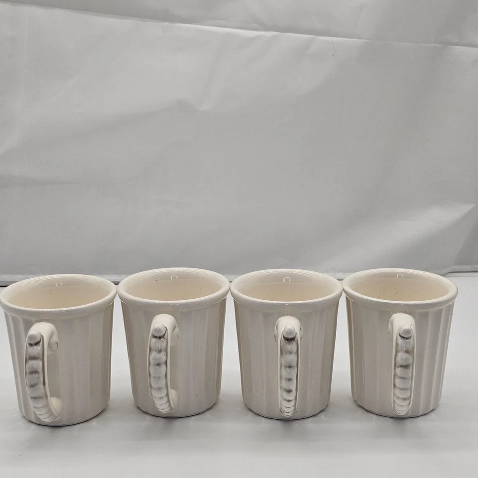 Набор из 4 кружек American Atelier Athena кофе какао 5166 железный камень - Изображение 2 из 4