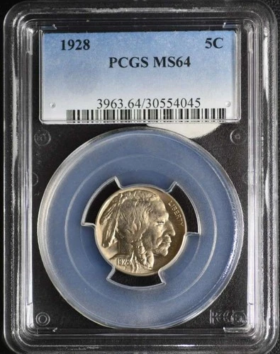 1928 Buffalo Nickel PCGS MS64