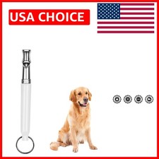 Effective Dog Training Whistle - Portable Ultrasonic Design with Lanyard