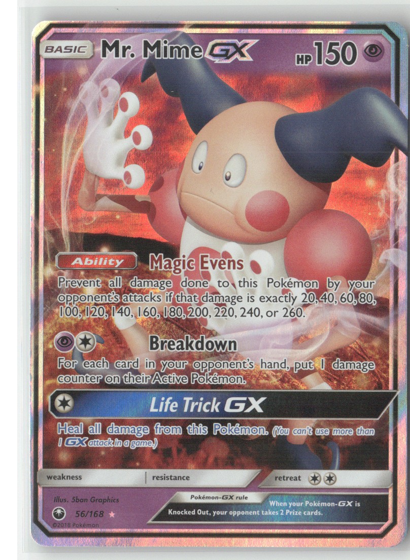 Mr. Mime GX SM - Celestial Storm [CES - 56/168]