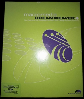 Macromedia Dreamweaver 4 Web Site Design Microsoft Windows 95, 98, 2000, NT B7