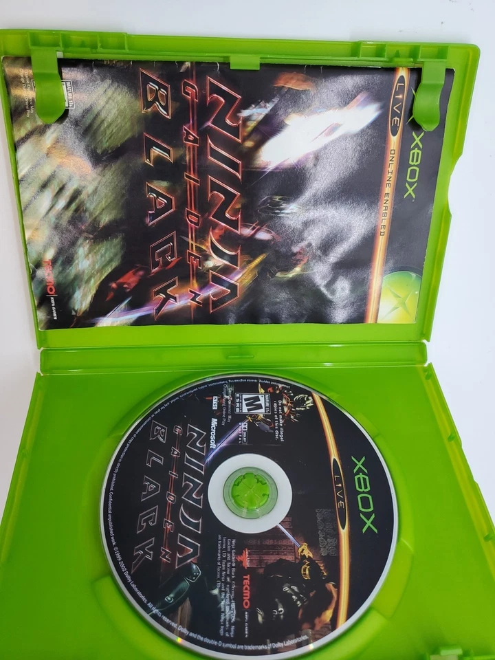 Ninja Gaiden Black (Microsoft Xbox, 2005) | CIB Complete - Image 2 of 4