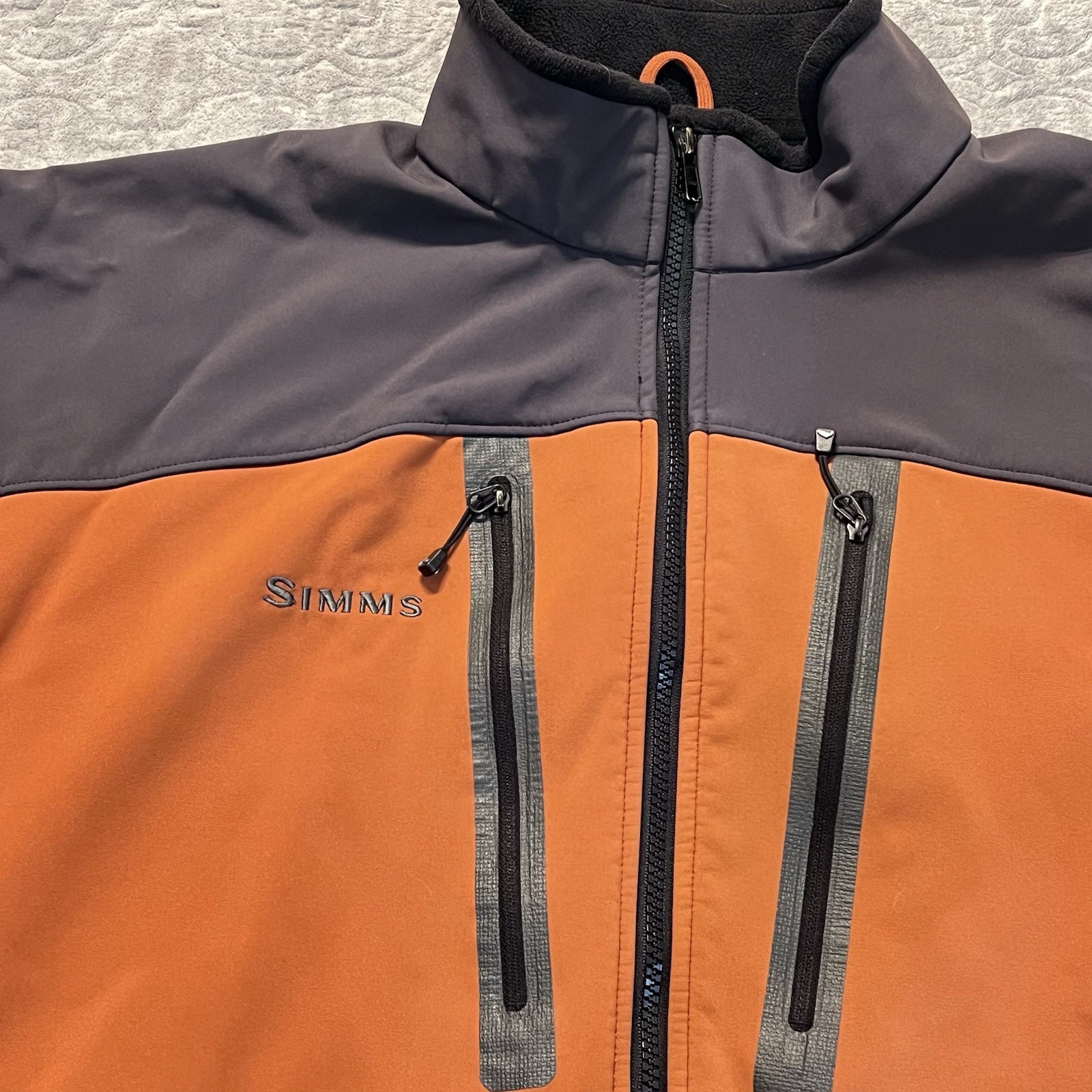 Simms Windstopper Soft Shell Jacket Mens XXL Coal… - image 2