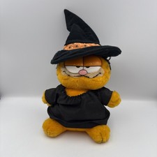 VINTAGE Stuffed GARFIELD Plush Toy Halloween ...