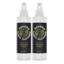2 Pack Record Cleaning Solution to Remove Dirt & Debris Safely, 8oz Spray Bottle