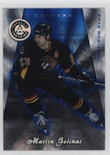 1997 Pinnacle Totally Certified Platinum Blue 427/3099 Martin Gelinas #113 e0k
