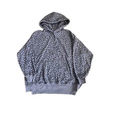 American Eagle Women XS Sweatshirt Purple Print 0350