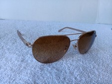 Coach Sunglasses HC 7053 922713 Light Gold Crystal Brown 58 15 135mm Used