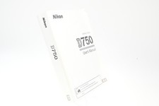 Nikon D750 Digital SLR Camera User's Manual Instruction Book G157