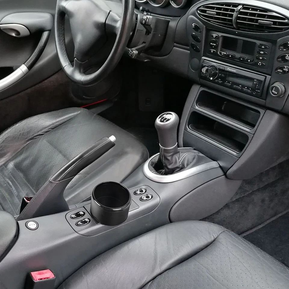 1999-2004 For Porsche Boxster 986 Center Console Cup Holder For Porsche 911 996 Foto 4 de 4