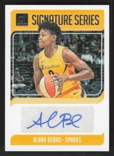 2019 Donruss WNBA #SS-ABD Alana Beard Signature Series AUTO