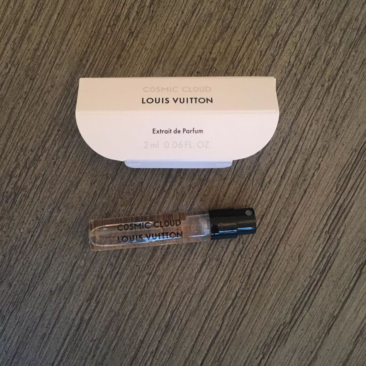 LOUIS VUITTON COSMIC CLOUD Extrait Parfum Sample Spray Travel Size