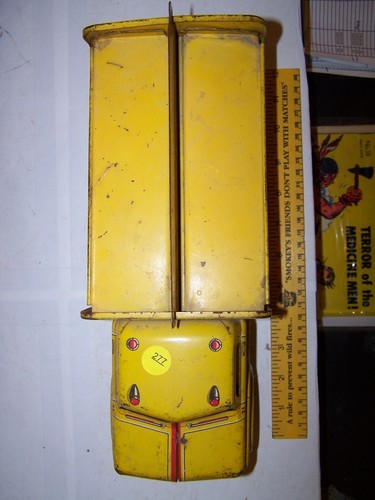Vintage Marx COCA COLA delivery truck toy-pressed steel-no bottles - Picture 6 of 7