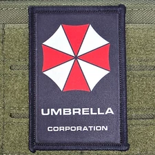 Umbrella Corporation Patch Moral Tactical Resident Evil USA Army Hook & Loop 3x2