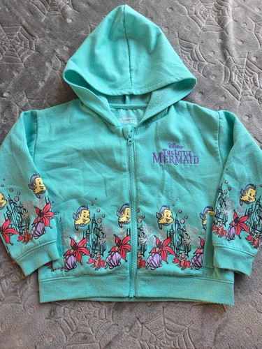 the little mermaid hooded jacket youth six