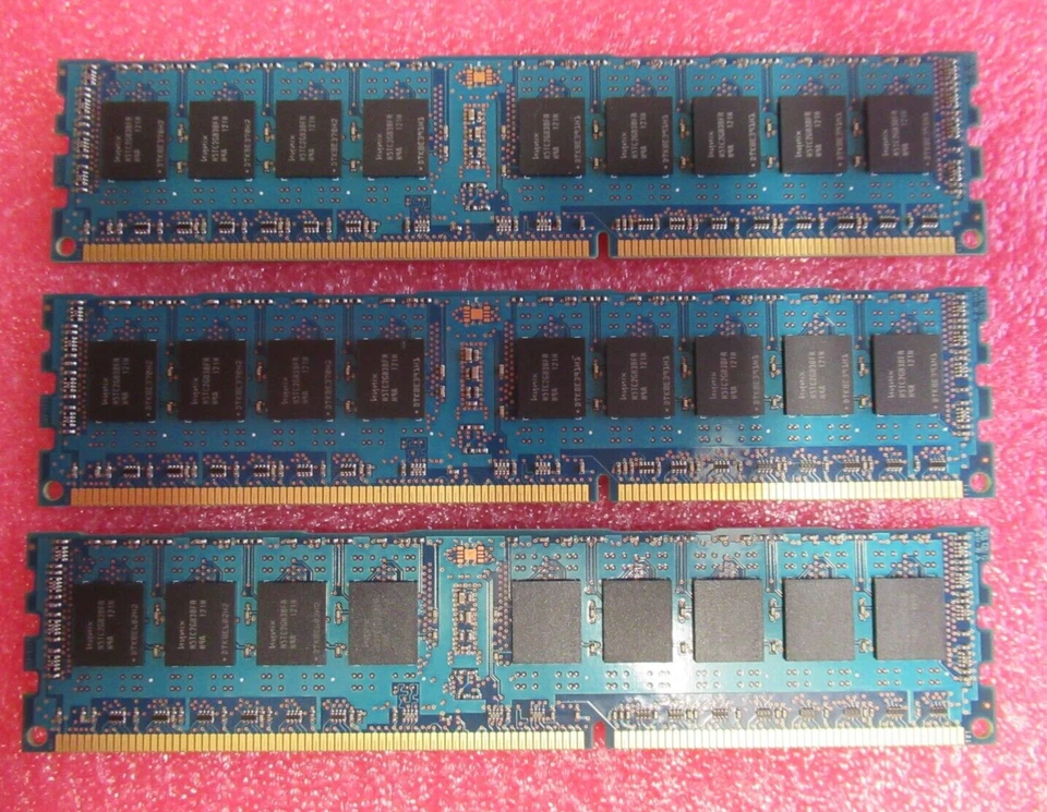 Hynix HMT351R7BFR8A-H9 12GB (3x4GB) PC3-10600 DDR3-1333MHz CL9 240P 1.35V Memory - Image 2 of 4