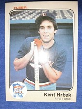 1983 Fleer Minnesota Twins Baseball Card #616 Kent Hrbek