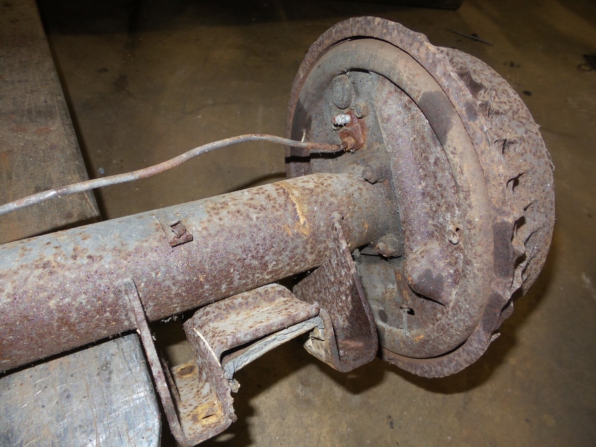 70-81 Camaro Firebird 3.42 Open Gear Rear End Axle 10 Bolt Drum