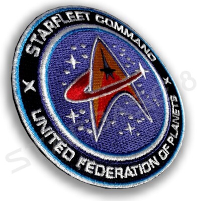 STARFLEET COMMAND UNITED FEDERATION OF PLANETS AUFNÄHER PATCH COLLECTION