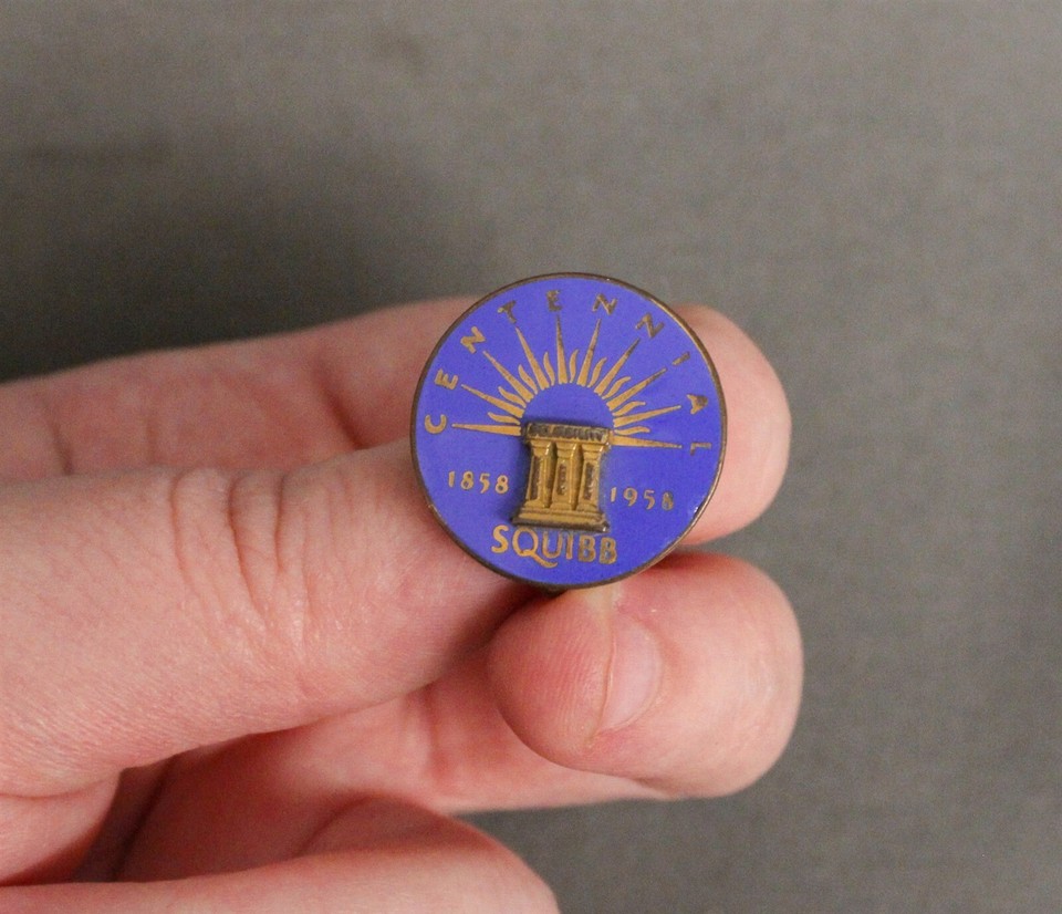 Company Lapel Pin Tie 4p Squibb,Dentist Supply Lincoln Mercury Boeing