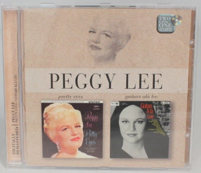 Peggy Lee Pretty Eyes & Guitars Ala Lee CD Big Band Swing 1999 Remastered