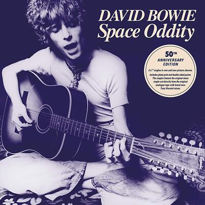 DAVID BOWIE - SPACE ODDITY (50TH ANNIVERSARY EP)  2 VINYL LP NEU