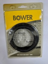 Bower 72mm Lens Hood HR72 Black, Collapsible Blocks Unwanted Light